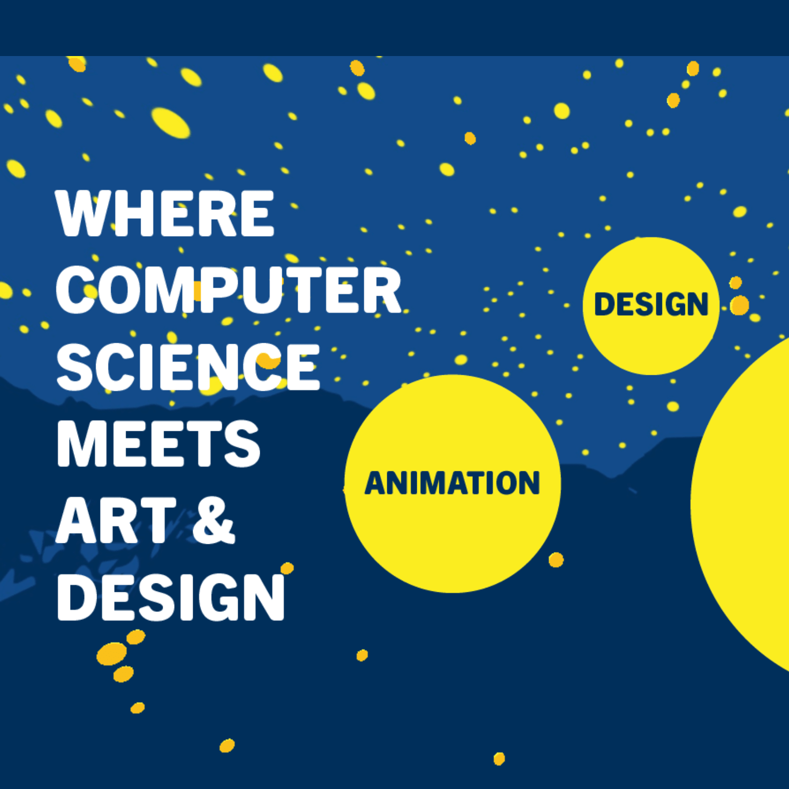 Where Computer Science Meets Art and Design